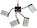 Produktbild Syma YUNIQUE Deutschland ® 4 Stuck 3.7V 1200 mAh LiPo-Akkus X5SC und X5SW Quadcopter + USB-Ladegerät 1 to 4