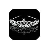 Braut Kopfschmuck: Krone Diadem, überzogen: Silber, Fein oder Mode: Art und Weise, Haarkrone: Brautschmuck Haar