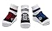 Baby Emporio-0-9 Months-3 Pairs Baby Boy Socks - Gift Packaged - Anti-slip Soles (FOOTBALL)