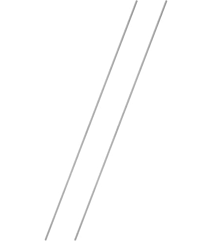 Set Di 5 Aste Filettate M2 X 0,4 Mm In Acciaio Inox 304 – Lunghezza 100 Mm, Filettatura Destra Per Bulloneria E Fissaggi