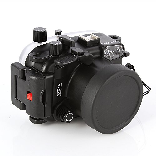 Fotga 40M 130ft Bo tier tanche Waterproof Underwater Housing Case pour Cam ra Canon PowerShot G7X Mark II Fotga 40M 130ft Bo tier tanche Waterproof Underwater Housing Case pour Cam ra Canon PowerShot G7X Mark II
