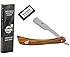Urbane Men Straight Cut Throat Shavette Razor (Wooden - Wood)