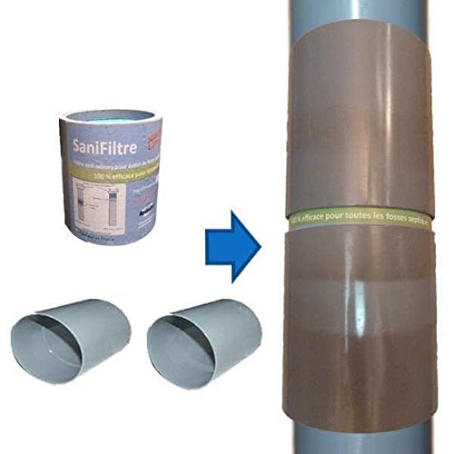 Montaje en columna: filtro de olores + Kit de montaje  gris, 100, columna de Rey