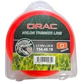 ORAC Tırpan Misina, Kare K&ouml;şe, Turuncu, 4.0 mm, 28 m, Model T54.40.19