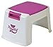 Pourty Toilet Training combo - Flexi-fit Toilet seat & Up Step stool (Pink)
