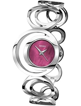 Seksy Damen-Armbanduhr Woman Analog Quarz 2193