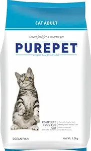 Purepet Ocean Fish Adult Dry Cat Food, 1.2kg