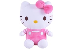 GUJEY Juguete de Peluche Dibujos Animados, Muñeco de Peluche, Juguete de Peluche para Niños, Peluches De Peluche Muñeca Rosa, Regalo para Niños Cumpleaños
