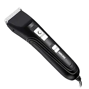 AIBORS Dog Clippers Shaver 12V High Power for Thick Heavy Coats Quiet Plug-in Pet Electric Professional Hair Grooming Clippers kit with Guard Combs Brush for Dogs Cats and Other Animals