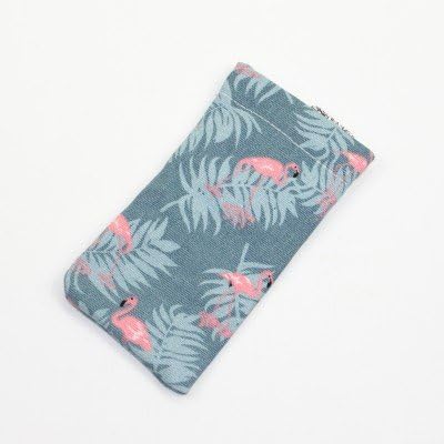 F&amp;J Collection Greater Flamingo Glasses Case