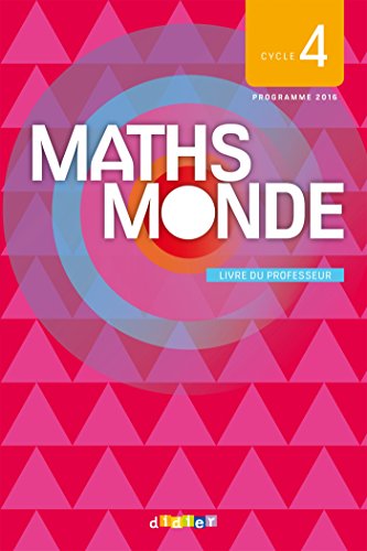 Télécharger Maths Monde cycle 4 - Livre du professeur - version papier PDF Lire En Ligne Télécharger Maths Monde cycle 4 - Livre du professeur - version papier PDF Lire En Ligne