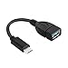 Produktbild USB C zu USB 3.0 A Kabel OTG, Smartloong USB Typ C auf USB 3.0 Adapter, Geeignet für Das MacBook Pro, Samsung Galaxy S8, Nexus 6P, 5X, Lumia 950 XL und Weitere, 12,2 CM / Schwarz