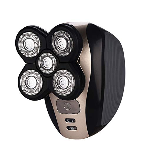 Rasoio Barba ?Tagliacapelli Professionale?Rasoio Elettrico Uomo Con Rifinitore Precisione ?5 Teste Fluttuanti Indipendentemente?Shaver Ricaricabile