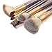 Eggsnow 12PCS Professional Makeup Brush Set w/ White Pouch Blush, Eyeshadow,Eyebrow,Eyelash,Lip,Concealer,Powder and Fan Blush Tool Kit