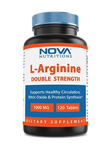 Nova Nutritions L-Arginine 1000 mg 120 Tablets
