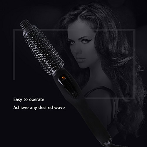 Pomelo Best Haar Lockenstab Hairstyler Curler 25mm mit EU Stecker (Schwarz) - 4