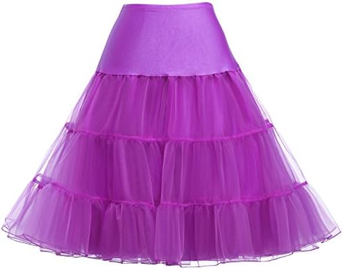 Kate Kasin Women Petticoat Skirt Short Crinoline Underskirt Size S KK631-4