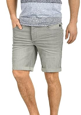 BLEND Grilitsch - Shorts - Homme, taille:L;couleur:Denim grey (76205)