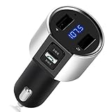 VOYOMO Bluetooth FM Transmitter, KFZ Auto Radio Adapter mit...