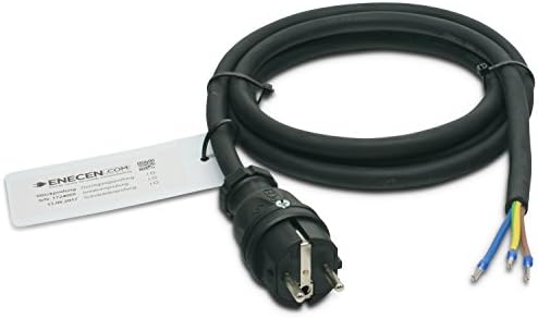 Device connection cable 230 V/16 A IP44 ATN07 V3V3 3 x 1.5 mm² with Solid Rubber Plug
