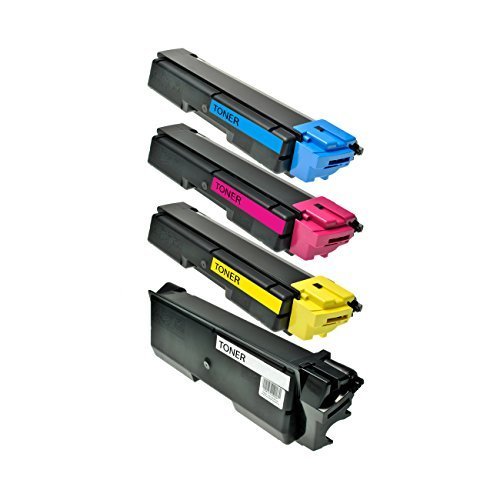 4x Toner SPARSET (BK,C,M,Y) XXL Multipack kompatibel zu Kyocera ECOSYS P6026cdn, FS-C5250DN, FS-C2126MFP, FS-C2026MFP+, FS-C2026MFP, ECOSYS M6526cdn, ECOSYS M6026cdn, FS-C2126MFP+, ECOSYS M6026cidn, FS-C2526MFP, FS-C2626MFP, ECOSYS M6526cidn, 1x black, schwarz, für 14.000 Seiten, 1x magenta, rot, 1x cyan, blau, 1x yellow, gelb, für je 10.000 Seiten, ersetzt TK-590, TK-590 K, TK-590 M, TK-590 C, TK-590 Y, 1T02KVANL0, 1T02KVBNL0, 1T02KVCNL0, 1T02KV0NL0, Rainbowset