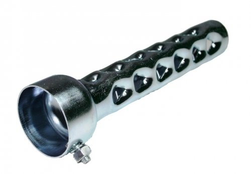 Silenciador universal para colectores de 2 pulgadas, 47 mm x 200 mm