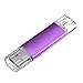 Produktbild TOOGOO(R) 8GB USB Speicherstick OTG Mikro USB Flash Drive Handy PC Lila