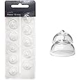 10 Power Minifit Domes for Oticon Hearing Aids (M (10 mm)
