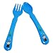 Baby Bowl & Plate Set With Fork & Spoon Travel Set Various Colours Characters (Pink - Bee)