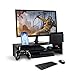 Produktbild KOOLWOOM Monitorständer aus Holz, perfekt für Computer, iMac, Drucker, Notebook, Xbox One, PS4, Nintendo Switch 21.25x10x5.1 inches braun