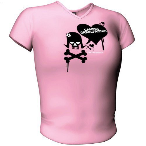 Preisvergleich Produktbild GamersWear GAMERS GIRLFRIEND Top Pink (L)