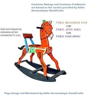 hape wooden rocking horse