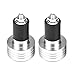 Produktbild Qiilu 22mm Universal Aluminium Motorrad Grip Lenkerenden Gewicht Balance Stecker(Silber)