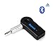 AusleseTM Wireless 3.5mm Car Bluetooth Music Receiver / adapter With MIC Stereo Output for Music Streaming System/Equipment,Home Appliances RS.449.00