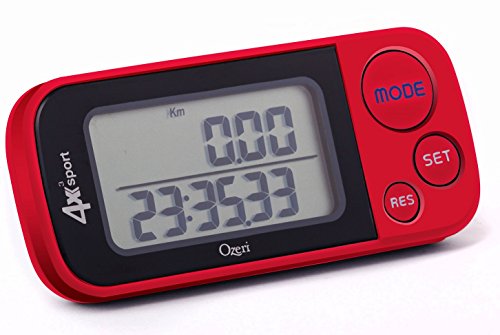 Preisvergleich Produktbild Ozeri PD4 x 3r-3 Taschen-Schrittzähler / suiveur Activity 3D