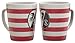 Produktbild SC Freiburg Tasse, Becher "Streifen"