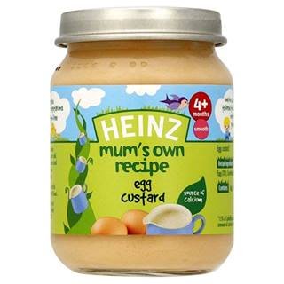Preisvergleich Produktbild Heinz Mum's Own Recipe Egg Custard 4+ Mths 128G