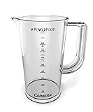 MATERIAL: Vaso medidor de un plástico ligero, estable y resistente al calor, apto para lavavajillas y libre de BPA.