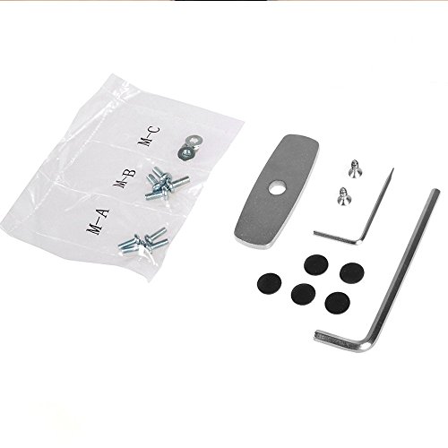 Maclean Brackets MC-669 Tischhalterung TV Monitor Halterung Halter Schwenkarm Ständer Monitorarm 2x USB 3.0 13″-27″ 9 kg (Weiß) - 7