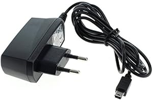 GIGAFOX® Ladegerät Ladekabel Datenkabel Netzteil (Mini-USB) 1,2m 1A für Garmin Drive Smart 60 LMT-D