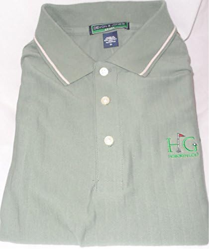 Devon Jones Short Sleevew/HG Logo Dri-Fast Golf Shirt Dill/Ston