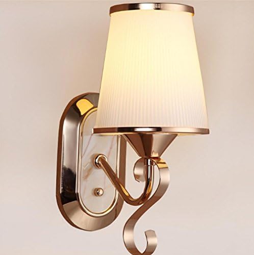 ZAOFAN Wall Light Wash Lamp Glass Gold Modern Pattern Shade Crystal Pendant Personality LED Sconce Lighting Indoor Bedroom Bedside Living Room Cafe Aisle Stair Fixtures , Gold , 12CM