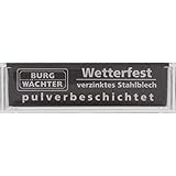 Burg-Wächter BK 92 F SB Placa de Identificación, Transparente, Set de 2 Piezas