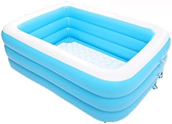 MBJZ Bath and home adult inflatable bathtub warm bath barrel folding children's bath tub plastic tub,196*143*60cm