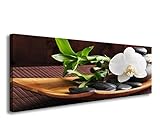 Lieferung: fertig auf echten Holzrahmen gespannt, keine Spanplatte