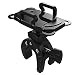Produktbild Fahrrad Handyhalterung Halter mit 360 Degrees Rotate Fahrrad Lenker & Motorrad Halter , Stabile Fahrradhalterung für iPhone 7 6S Plus 6 5S Samsung Galaxy S7 S6 Edge Nexus 5X 6P LG G5 (Schwarz)
