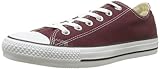 Verschlussart: Schnuersenkel Converse Unisex-Erwachsene Chuck Taylor All Star Season Ox Sneaker, Rot (Bordeaux/BLC), 46,5 EU
