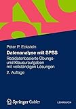Datenanalyse mit SPSS: Realdatenbasierte Übungs- und Klausuraufgaben mit vollständigen Lösungen by 