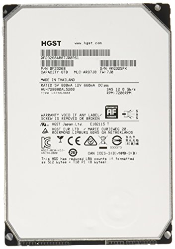 Preisvergleich Produktbild HGST huh728080al5200 Ultrastar HE8 8000 GB interne