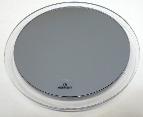 Kosmetik Spiegel Rasierspiegel Schminkspiegel 3 Saugnäpfe 7 Fach Zoom BM 2932